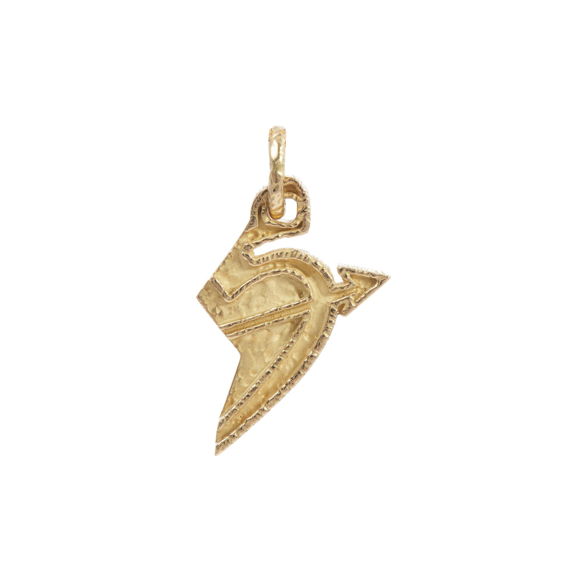 Split Heart Charm | Yellow Gold | Charms