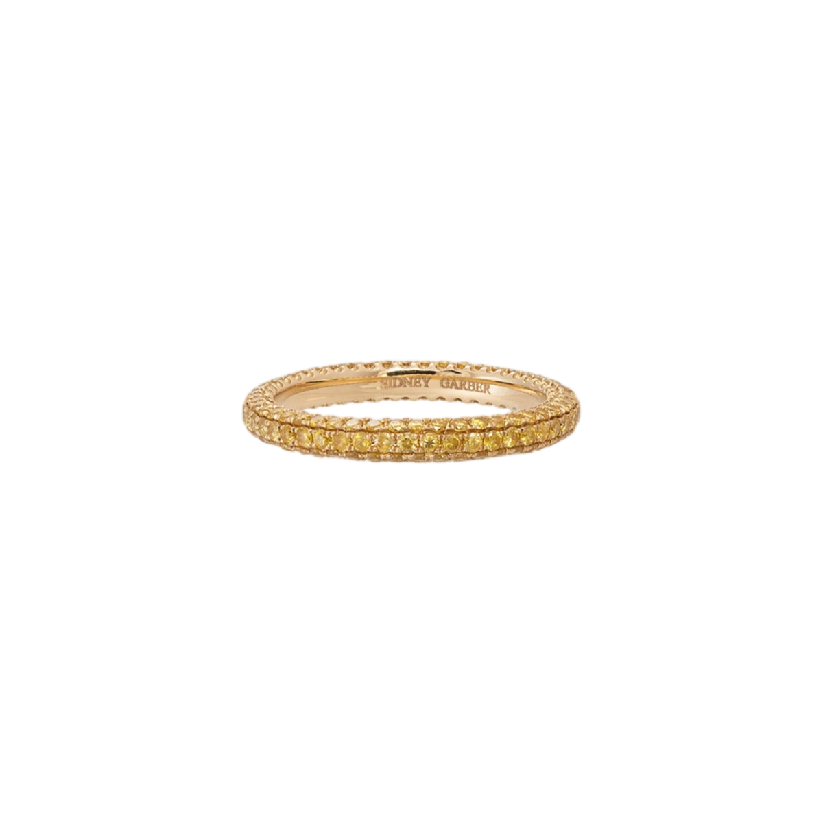 Thread Ring with Yellow Diamonds | Rings