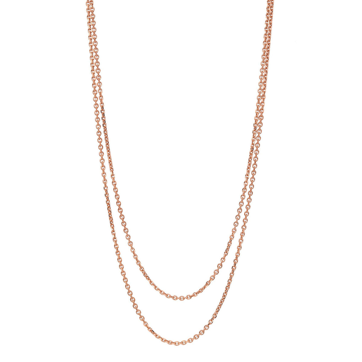 Trace Chain Necklace | Rose Gold / 32 in (81.5 cm) | Necklaces