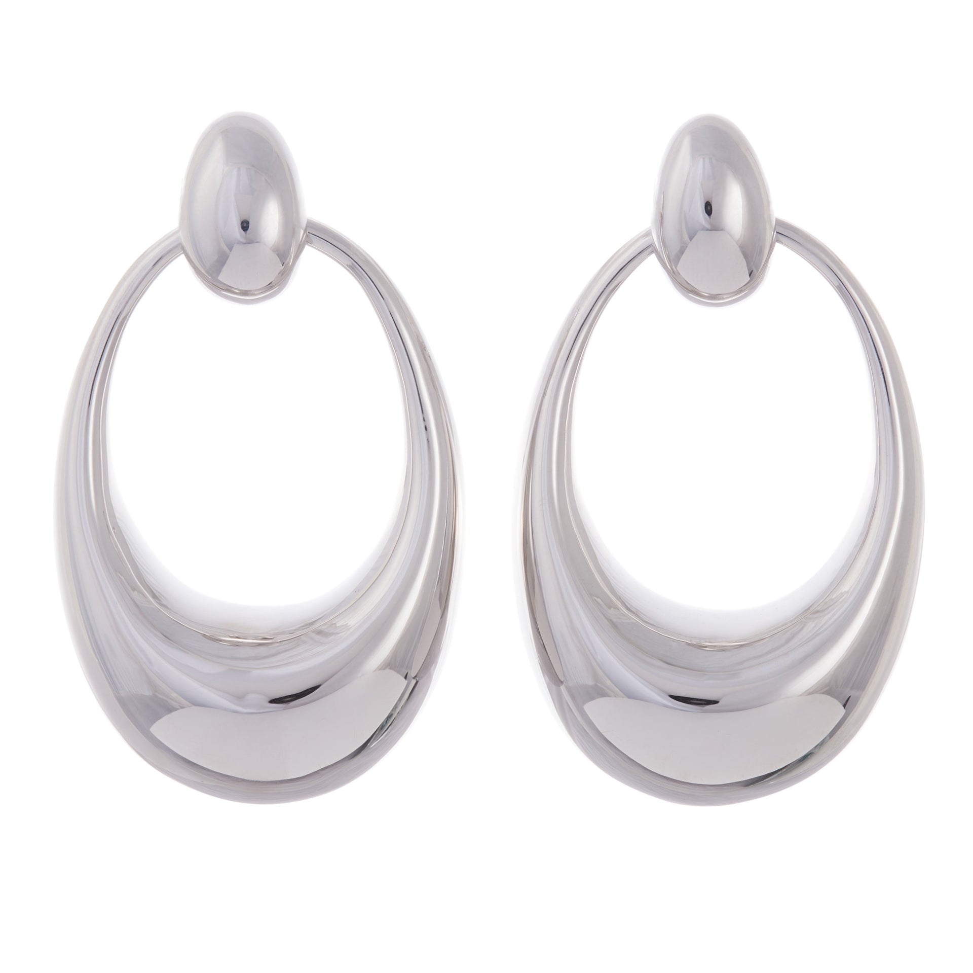 18k Darrah Door knocker Earrings