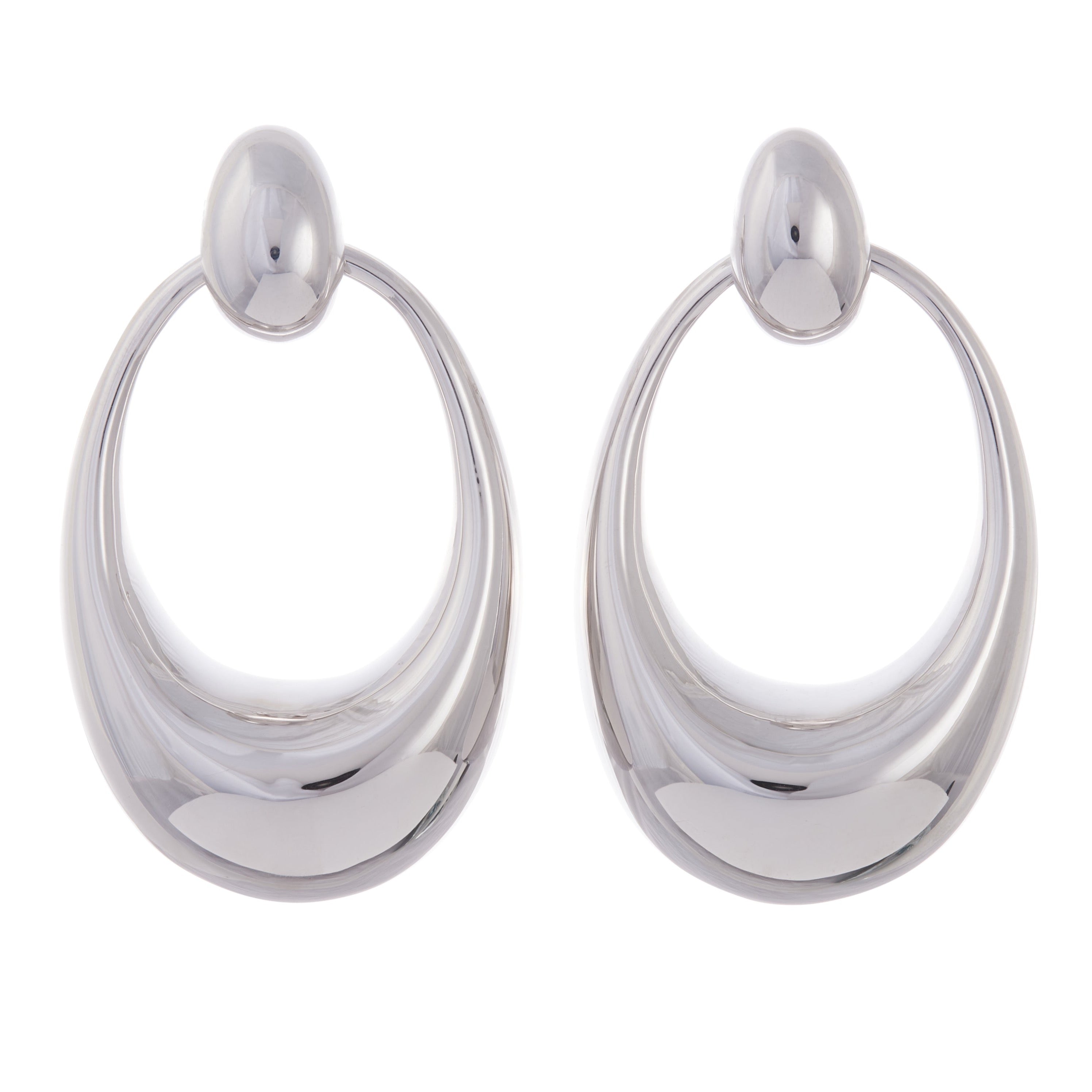 18k Darrah Door knocker Earrings