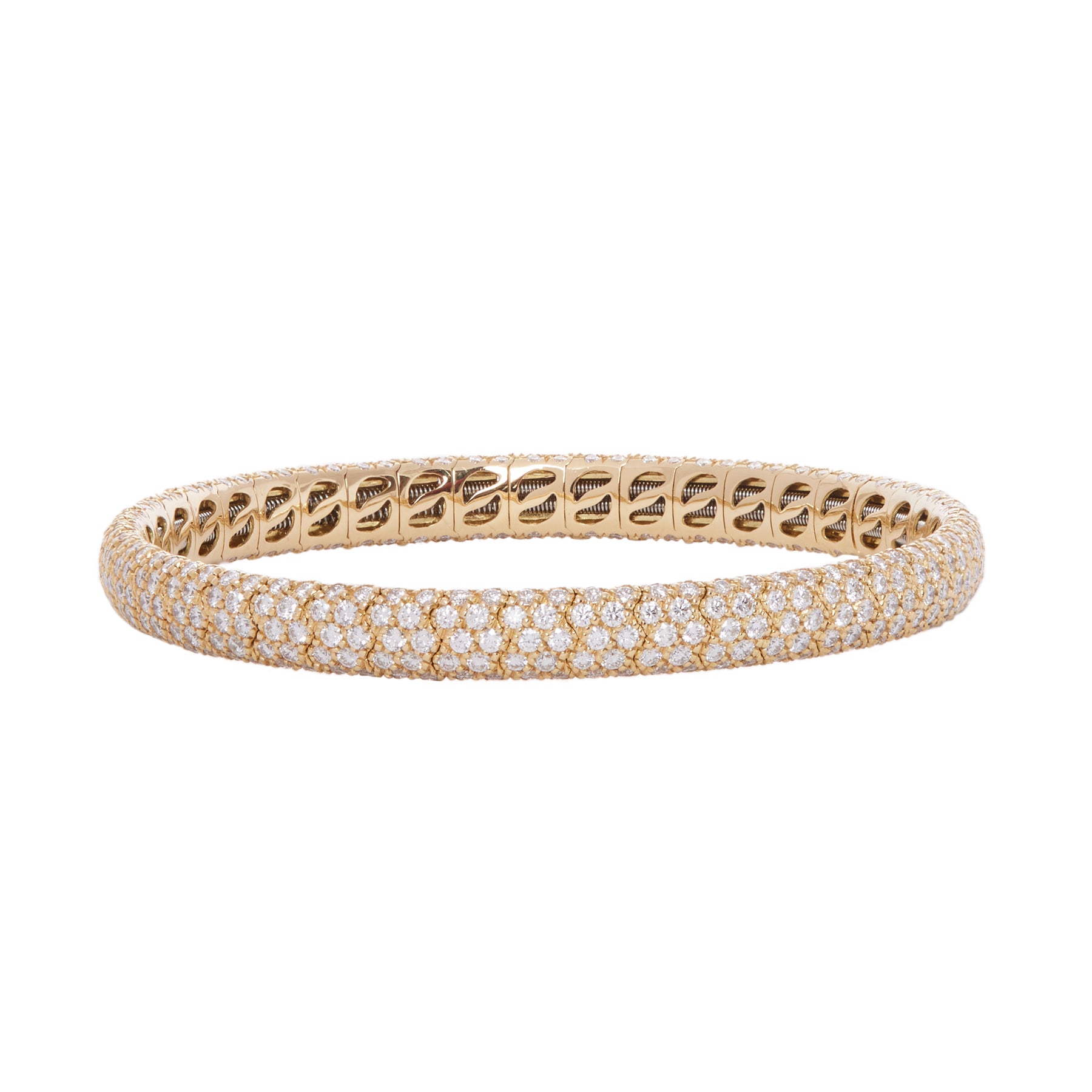 Pavé Stretch Bracelet with Diamonds | Bracelets Bracelets