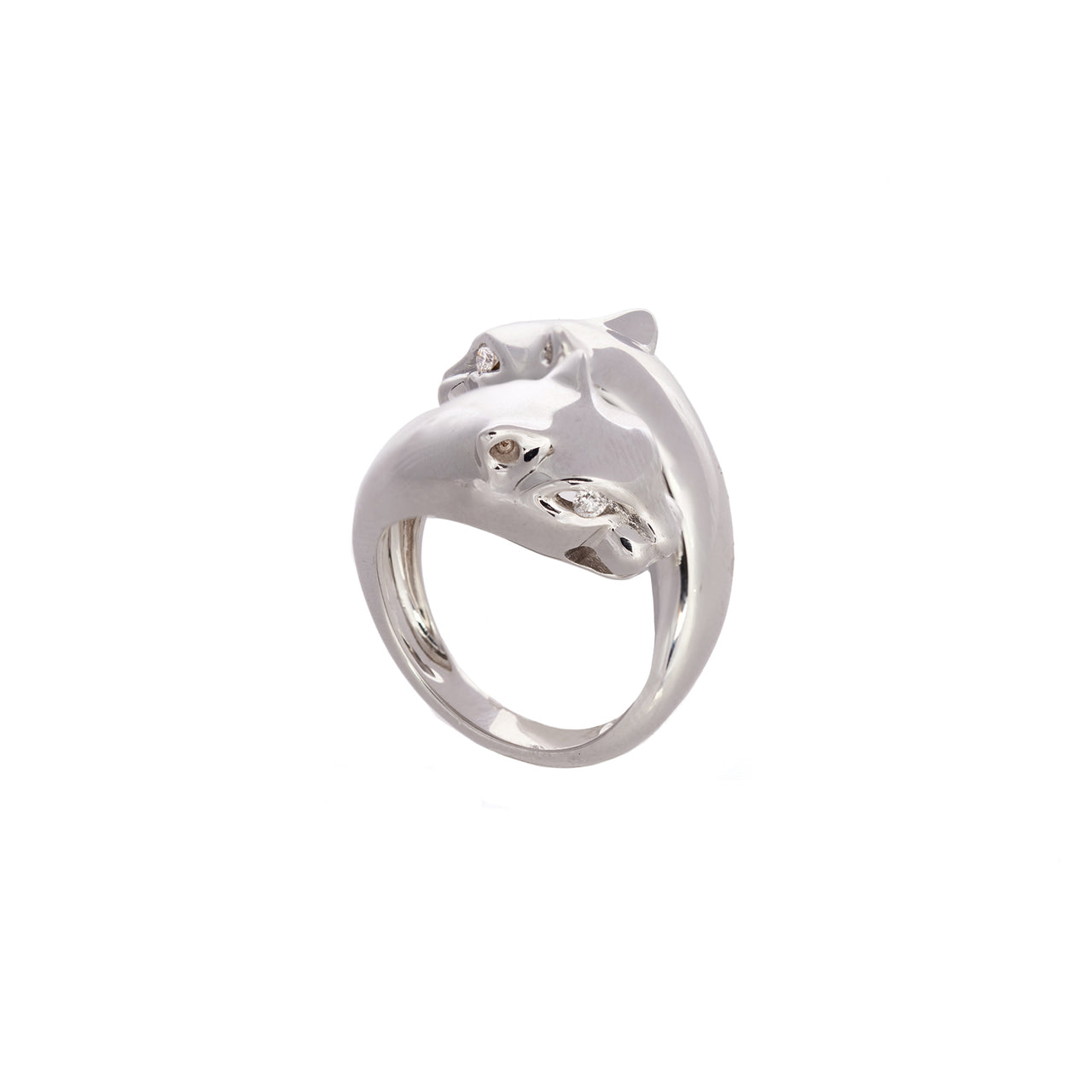 Petite Passionate Panther Ring