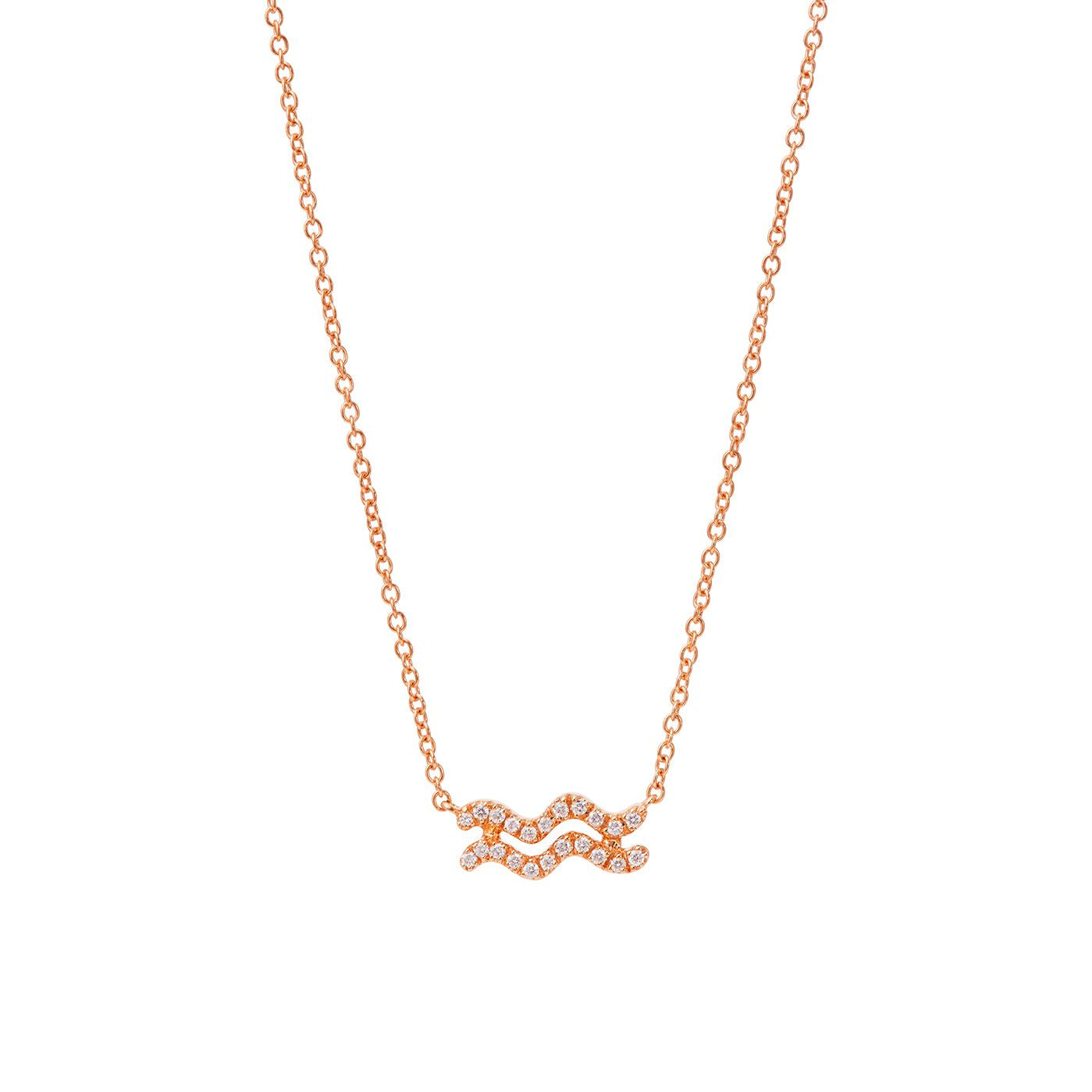 Aquarius Necklace | Rose Gold | Necklaces Necklaces