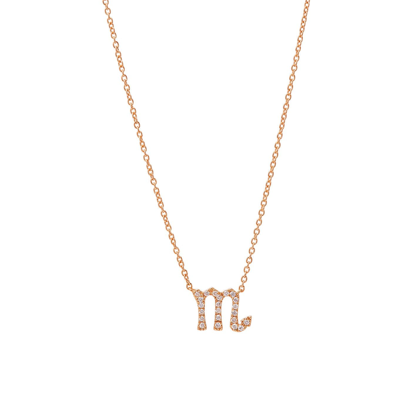 Scorpio Necklace | Rose Gold | Necklaces Necklaces