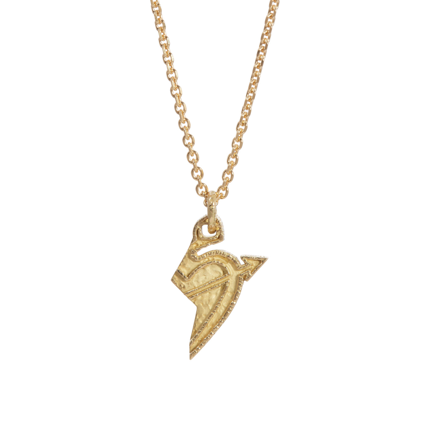Split Heart Charm | Yellow Gold | Charms