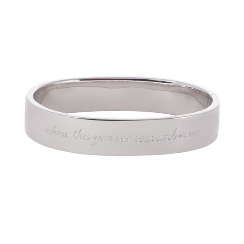 Polished Bangle | White Gold / 6.1 in (15.5 cm) | Bracelets