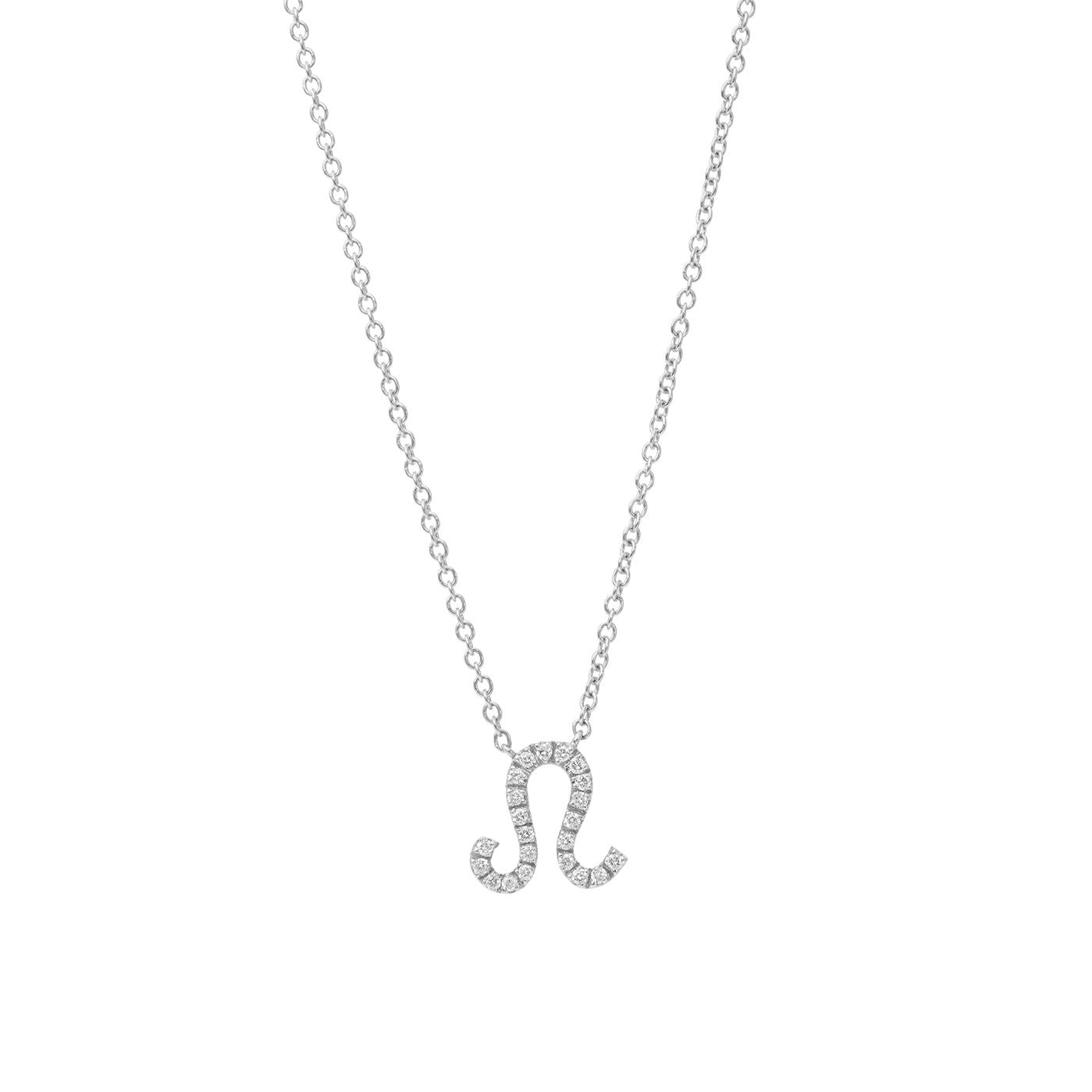 Leo Necklace | White Gold | Necklaces Necklaces