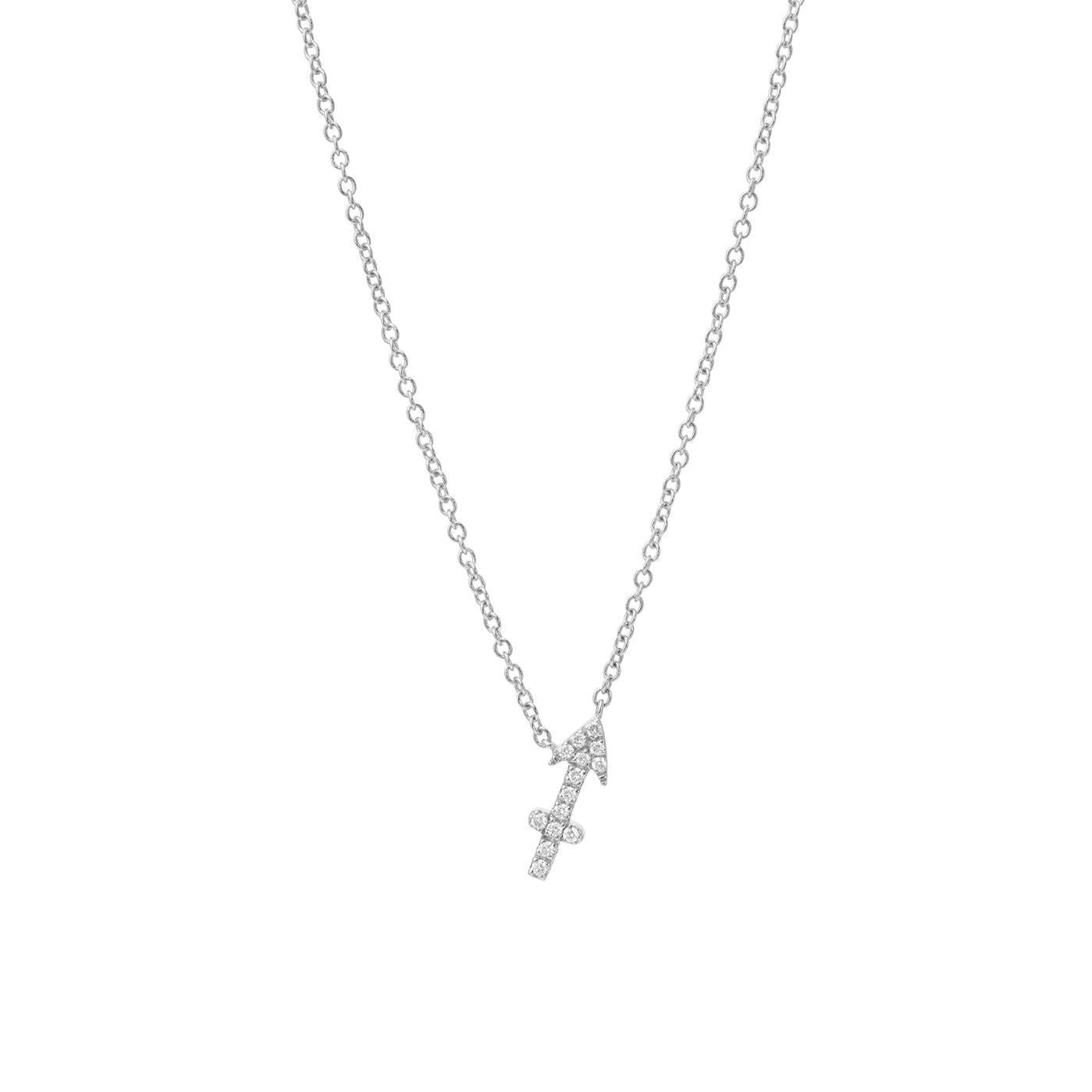 Sagittarius Necklace | White Gold | Necklaces Necklaces