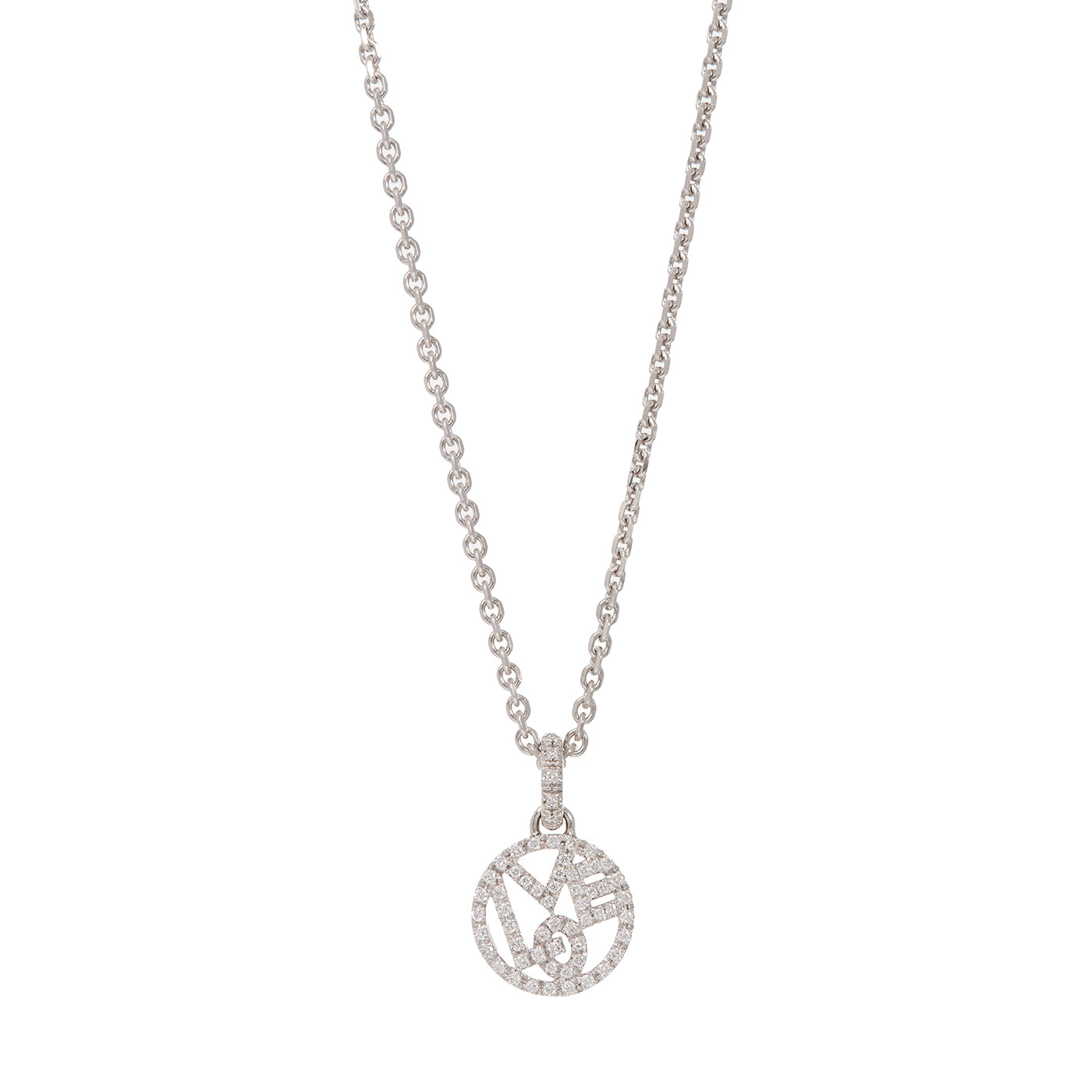 Love Charm with Diamonds Small Sidney Garber
