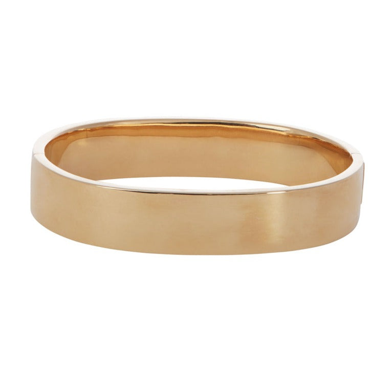 Polished Bangle | Yellow Gold / 6.1 in (15.5 cm) | Bracelets