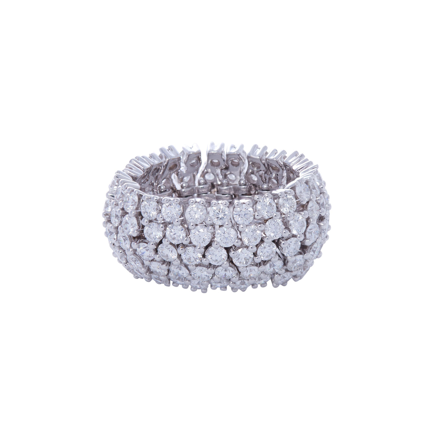 Flexible Ring with Diamonds | Rings