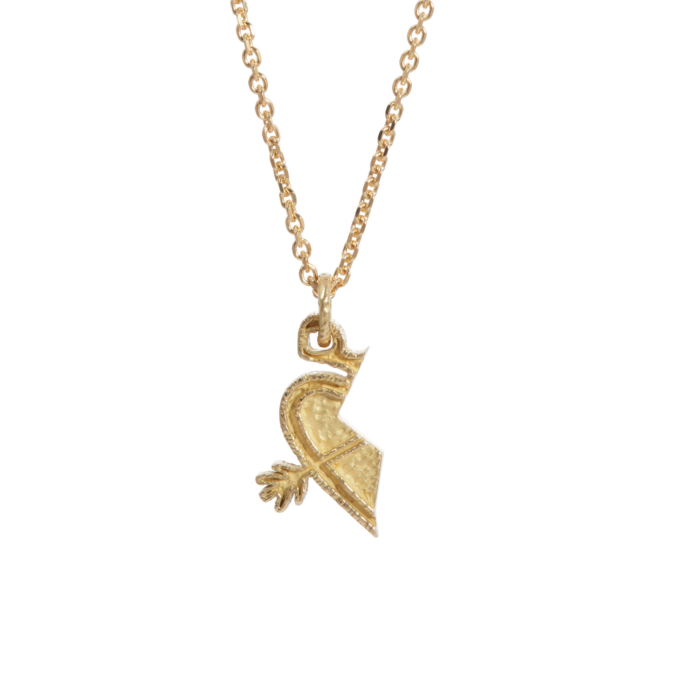 Split Heart Charm | Yellow Gold | Charms